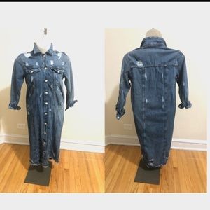 Ripped Denim Jacket.